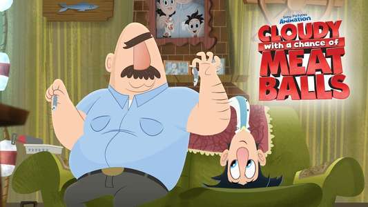 Cloudy with a Chance of Meatballs - Backdrop