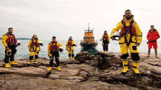 Saving Lives at Sea - Backdrop
