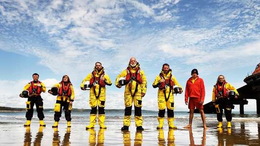 Saving Lives at Sea - Backdrop