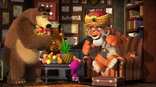Masha and the Bear - Backdrops