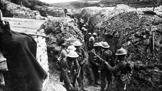The First World War - Backdrop