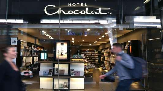 Inside Hotel Chocolat - Backdrop