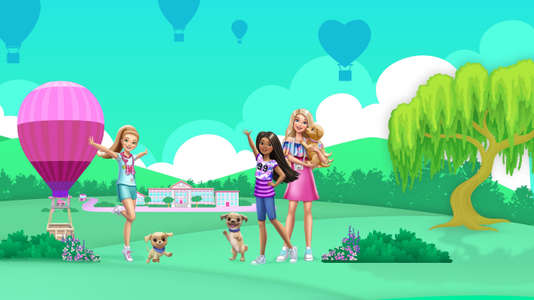 Barbie and Stacie to the Rescue - Backdrops