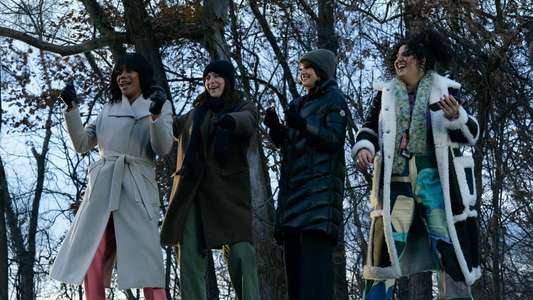 The Girls on the Bus - Backdrops