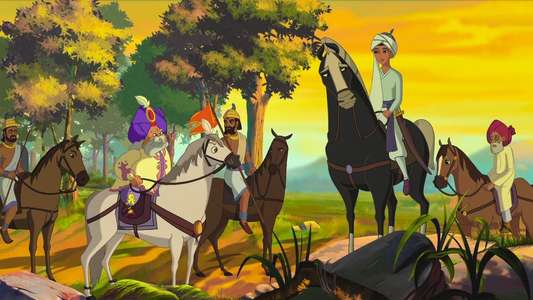 The Knight & The Princess - Backdrop