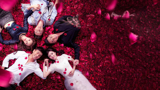 Twice Blooms the Flower - Backdrop