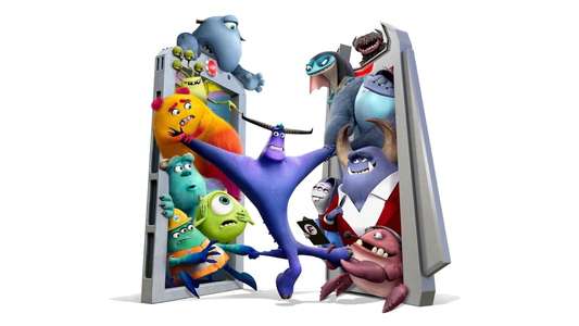 Monsters at Work - Backdrops