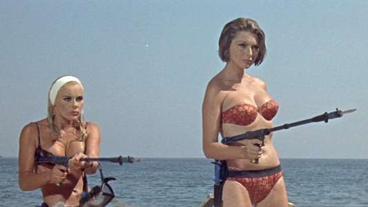 Deadlier Than the Male - Backdrops