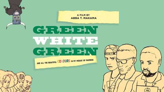 Green White Green - Backdrop