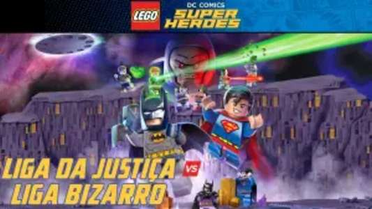 LEGO DC Comics Super Heroes: Justice League vs. Bizarro League - Backdrop
