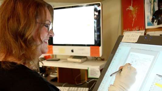 She Makes Comics - Backdrop