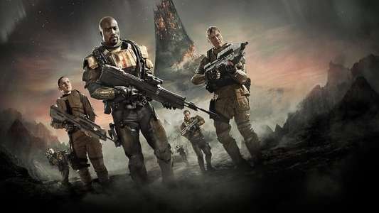 Halo: Nightfall - Backdrop