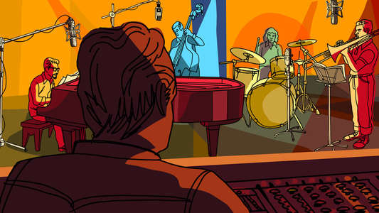 They Shot the Piano Player - Backdrop