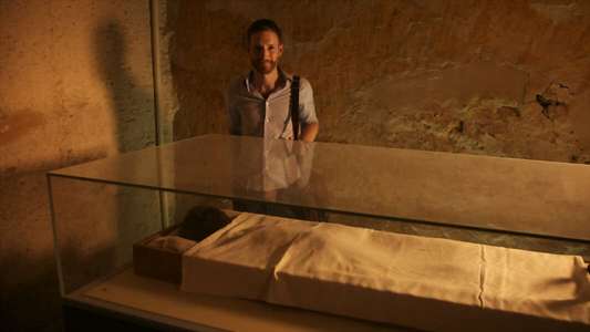 Tutankhamun: The Mystery of the Burnt Mummy - Backdrop