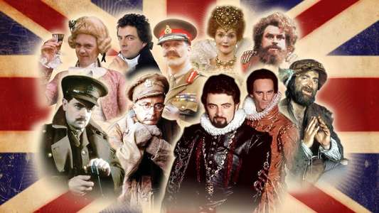 Blackadder Rides Again - Backdrop