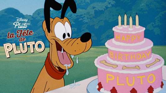 Pluto's Party - Backdrop