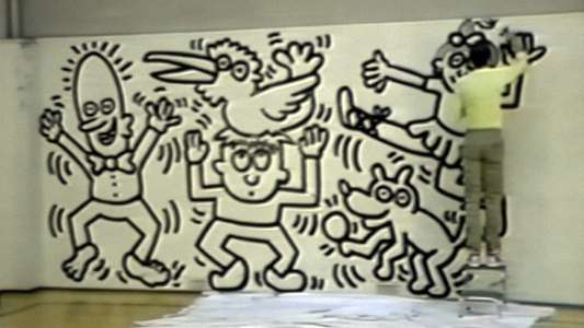 The Universe of Keith Haring - Backdrop