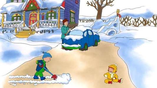 Caillou's Holiday Movie - Backdrop