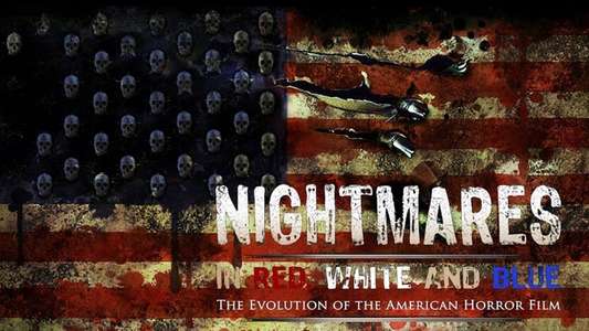 Nightmares in Red  White and Blue - Backdrop