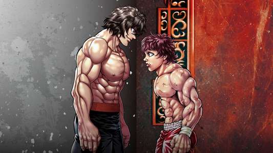 Baki Hanma VS Kengan Ashura - Backdrop