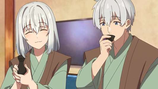 Grandpa and Grandma Turn Young Again - Backdrops