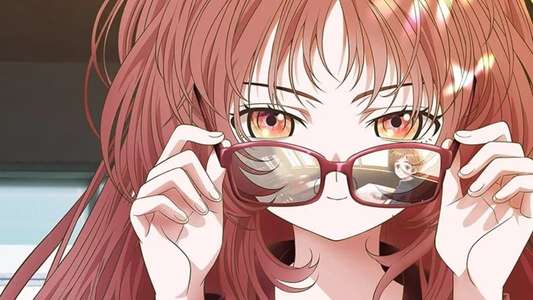 The Girl I Like Forgot Her Glasses - Backdrops