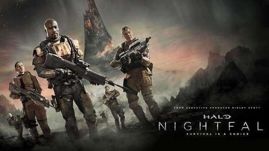 Halo: Nightfall - Backdrops