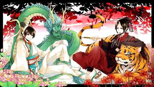 Hozuki's Coolheadedness - Backdrops