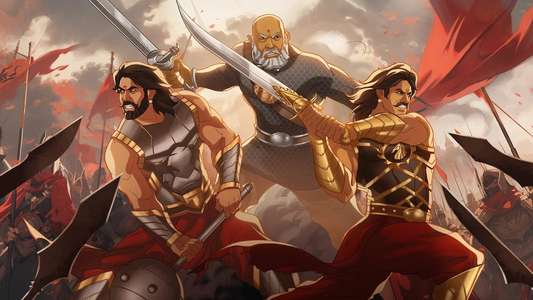 Baahubali: Crown of Blood - Backdrops