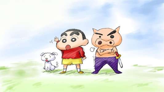 Shin Chan - Backdrops