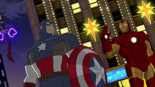 Marvel Super Hero Adventures: Frost Fight! - Backdrops