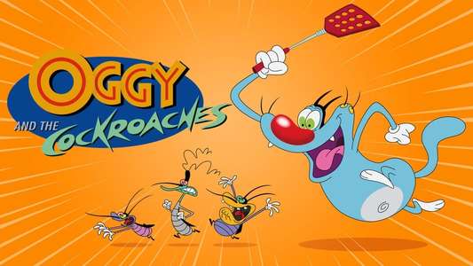 Oggy and the Cockroaches - Backdrop