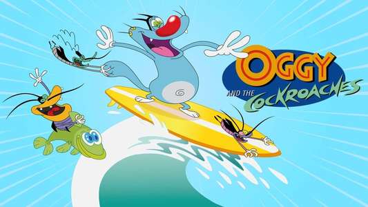 Oggy and the Cockroaches - Backdrop