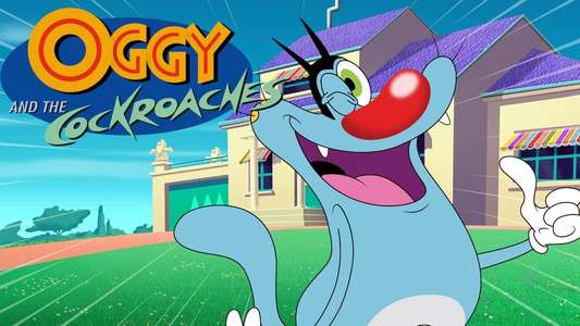 Oggy and the Cockroaches - Backdrop