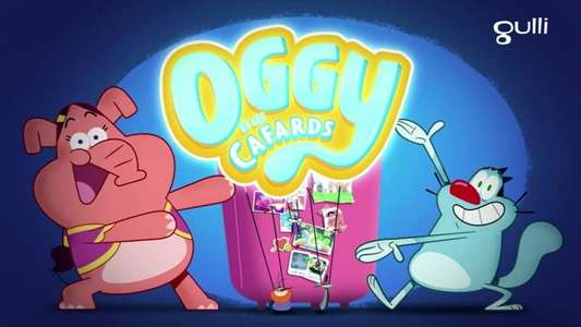 Oggy and the Cockroaches - Backdrop