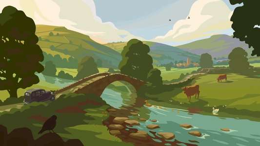All Creatures Great & Small - Backdrops
