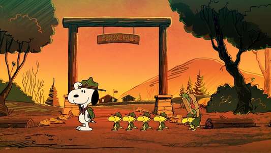 Camp Snoopy - Backdrops