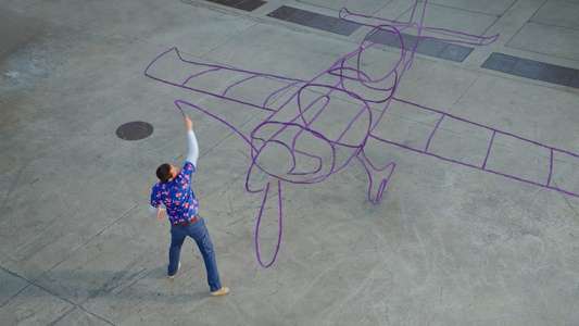 Harold and the Purple Crayon - Backdrops