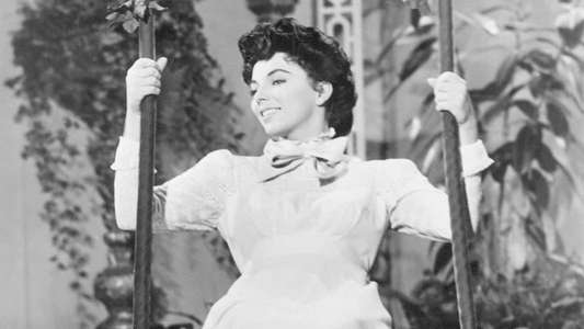 The Girl in the Red Velvet Swing - Backdrop