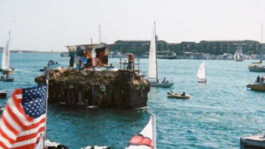 Rescue from Gilligan's Island - Backdrops
