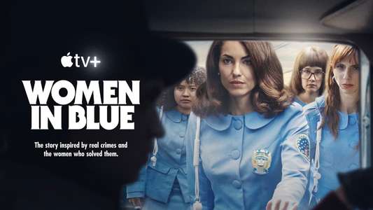 Women in Blue - Backdrops
