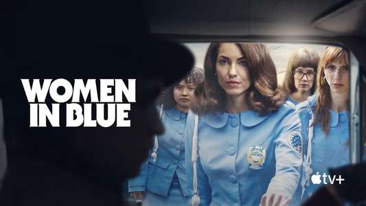 Women in Blue - Backdrops