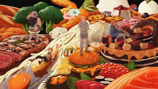 Delicious in Dungeon - Backdrops