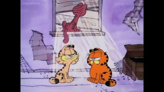 Garfield on the Town - Backdrops