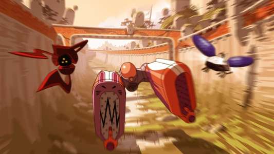 Ōban Star-Racers - Backdrops
