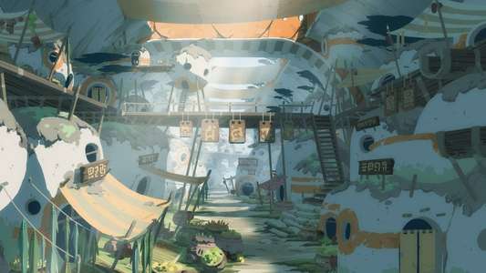 Ōban Star-Racers - Backdrops