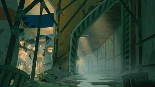 Ōban Star-Racers - Backdrops