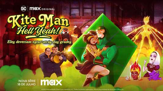 Kite Man: Hell Yeah! - Backdrops
