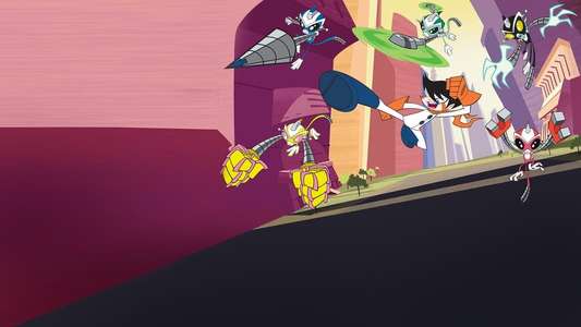Super Robot Monkey Team Hyperforce Go! - Backdrops