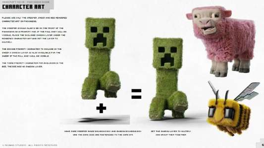 A Minecraft Movie - Backdrops